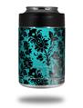 Skin Decal Wrap for Yeti Colster, Ozark Trail and RTIC Can Coolers - Peppered Flower (COOLER NOT INCLUDED)