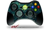 XBOX 360 Wireless Controller Decal Style Skin - Green Starry Night (CONTROLLER NOT INCLUDED)