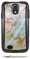 Cotton Candy Gilded Marble - Decal Style Vinyl Skin fits Otterbox Commuter Case for Samsung Galaxy S4 (CASE SOLD SEPARATELY)