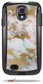 Pastel Gilded Marble - Decal Style Vinyl Skin fits Otterbox Commuter Case for Samsung Galaxy S4 (CASE SOLD SEPARATELY)