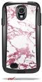 Pink and White Gilded Marble - Decal Style Vinyl Skin fits Otterbox Commuter Case for Samsung Galaxy S4 (CASE SOLD SEPARATELY)