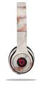 Skin Decal Wrap compatible with Beats Solo 2 WIRED Headphones Rose Gold Gilded Marble (HEADPHONES NOT INCLUDED)