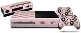 Golden Crown - Holiday Bundle Decal Style Skin fits XBOX One Console Original, Kinect and 2 Controllers (XBOX SYSTEM NOT INCLUDED)