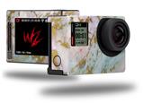 Cotton Candy Gilded Marble - Decal Style Skin fits GoPro Hero 4 Silver Camera (GOPRO SOLD SEPARATELY)