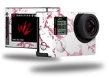 Pink and White Gilded Marble - Decal Style Skin fits GoPro Hero 4 Silver Camera (GOPRO SOLD SEPARATELY)
