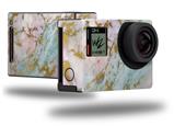 Cotton Candy Gilded Marble - Decal Style Skin fits GoPro Hero 4 Black Camera (GOPRO SOLD SEPARATELY)