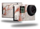 Rose Gold Gilded Marble - Decal Style Skin fits GoPro Hero 4 Black Camera (GOPRO SOLD SEPARATELY)