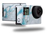 Mint Gilded Marble - Decal Style Skin fits GoPro Hero 4 Black Camera (GOPRO SOLD SEPARATELY)