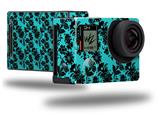 Peppered Flower - Decal Style Skin fits GoPro Hero 4 Black Camera (GOPRO SOLD SEPARATELY)