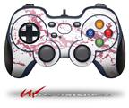 Pink and White Gilded Marble - Decal Style Skin fits Logitech F310 Gamepad Controller (CONTROLLER SOLD SEPARATELY)