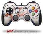 Rose Gold Gilded Marble - Decal Style Skin fits Logitech F310 Gamepad Controller (CONTROLLER SOLD SEPARATELY)