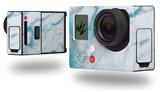 Mint Gilded Marble - Decal Style Skin fits GoPro Hero 3+ Camera (GOPRO NOT INCLUDED)