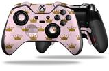 Golden Crown - Decal Style Skin fits Microsoft XBOX One ELITE Wireless Controller