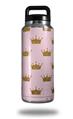 Skin Decal Wrap for Yeti Rambler Bottle 36oz Golden Crown (YETI NOT INCLUDED)