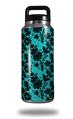 Skin Decal Wrap for Yeti Rambler Bottle 36oz Peppered Flower (YETI NOT INCLUDED)