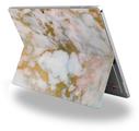 Pastel Gilded Marble - Decal Style Vinyl Skin fits Microsoft Surface Pro 4 (SURFACE NOT INCLUDED)