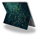 Green Starry Night - Decal Style Vinyl Skin fits Microsoft Surface Pro 4 (SURFACE NOT INCLUDED)