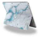 Mint Gilded Marble - Decal Style Vinyl Skin fits Microsoft Surface Pro 4 (SURFACE NOT INCLUDED)