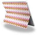 Pink and White Chevron - Decal Style Vinyl Skin fits Microsoft Surface Pro 4 (SURFACE NOT INCLUDED)