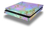 Vinyl Decal Skin Wrap compatible with Sony PlayStation 4 Slim Console Unicorn Bomb Gold and Green (PS4 NOT INCLUDED)