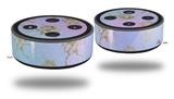Skin Wrap Decal Set 2 Pack for Amazon Echo Dot 2 - Unicorn Bomb Galore (2nd Generation ONLY - Echo NOT INCLUDED)