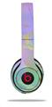 WraptorSkinz Skin Decal Wrap compatible with Beats Solo 2 and Solo 3 Wireless Headphones Unicorn Bomb Gold and Green (HEADPHONES NOT INCLUDED)