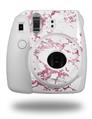 WraptorSkinz Skin Decal Wrap compatible with Fujifilm Mini 8 Camera Pink and White Gilded Marble (CAMERA NOT INCLUDED)