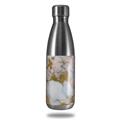 Skin Decal Wrap for RTIC Water Bottle 17oz Pastel Gilded Marble (BOTTLE NOT INCLUDED)