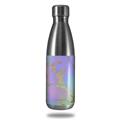 Skin Decal Wrap for RTIC Water Bottle 17oz Unicorn Bomb Gold and Green (BOTTLE NOT INCLUDED)