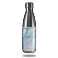 Skin Decal Wrap for RTIC Water Bottle 17oz Mint Gilded Marble (BOTTLE NOT INCLUDED)