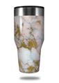 Skin Decal Wrap for Walmart Ozark Trail Tumblers 40oz - Pastel Gilded Marble (TUMBLER NOT INCLUDED)