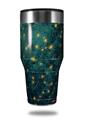 Skin Decal Wrap for Walmart Ozark Trail Tumblers 40oz - Green Starry Night (TUMBLER NOT INCLUDED)