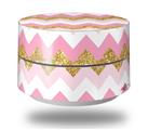 Skin Decal Wrap for Google WiFi Original Pink and White Chevron (GOOGLE WIFI NOT INCLUDED)
