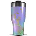 Skin Wrap Decal for 2017 RTIC Tumblers 40oz Unicorn Bomb Gold and Green (TUMBLER NOT INCLUDED)