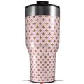 Skin Wrap Decal for 2017 RTIC Tumblers 40oz Gold Fleur-de-lis (TUMBLER NOT INCLUDED)