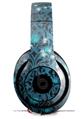 WraptorSkinz Skin Decal Wrap compatible with Beats Studio 2 and 3 Wired and Wireless Headphones Blue Flower Bomb Starry Night Skin Only (HEADPHONES NOT INCLUDED)