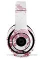 WraptorSkinz Skin Decal Wrap compatible with Beats Studio 2 and 3 Wired and Wireless Headphones Pink and White Gilded Marble Skin Only (HEADPHONES NOT INCLUDED)