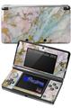 Cotton Candy Gilded Marble - Decal Style Skin fits Nintendo 3DS (3DS SOLD SEPARATELY)