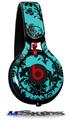 WraptorSkinz Skin Decal Wrap compatible with Beats Mixr Headphones Peppered Flower Skin Only (HEADPHONES NOT INCLUDED)